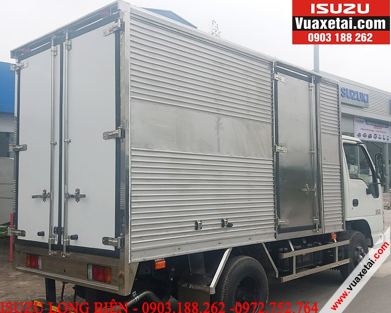 Isuzu 1,4 tấn thùng kín vào phố cấm Hà Nội