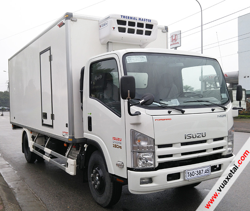xe tải isuzu 5 tấn thùng bảo ôn (đông lạnh)