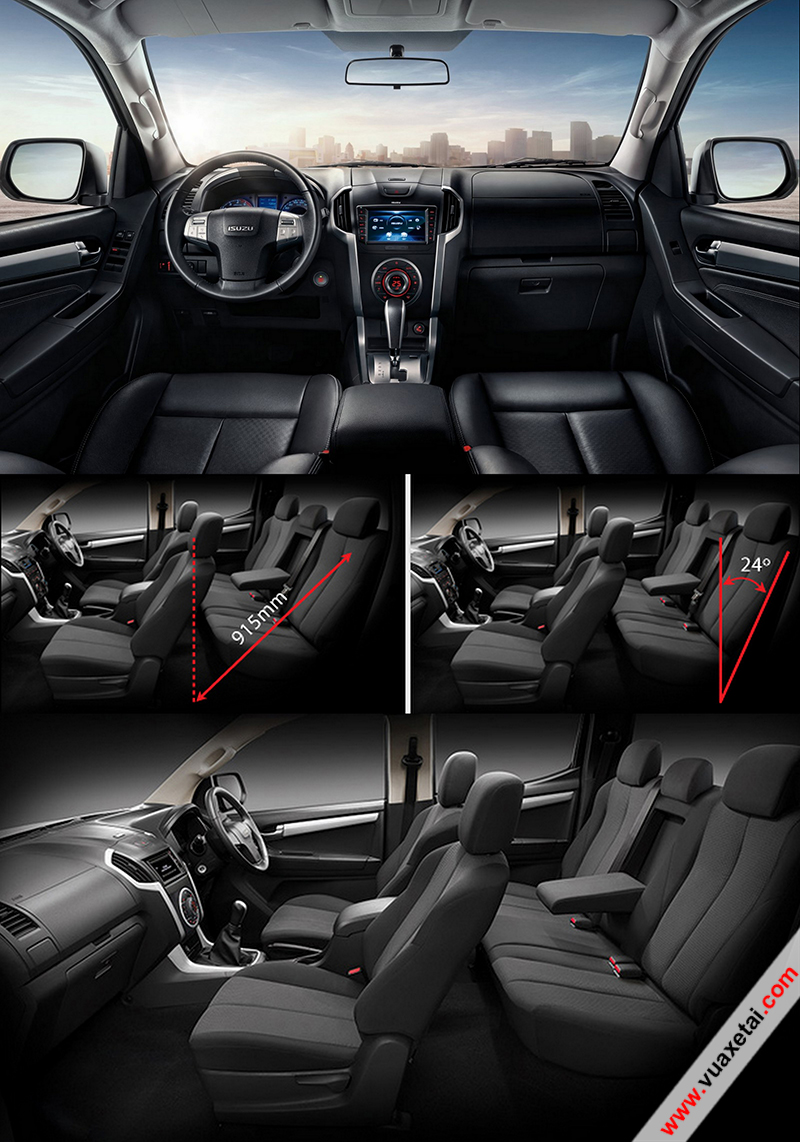 nội_thất_xe_bán_tải_isuzu_dmax