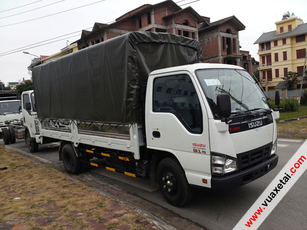 xe tải isuzu 1,9 tấn mui bạt 2