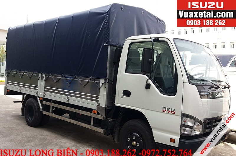 XE TẢI ISUZU 2,9 TẤN EURO 4 THÙNG BẠT