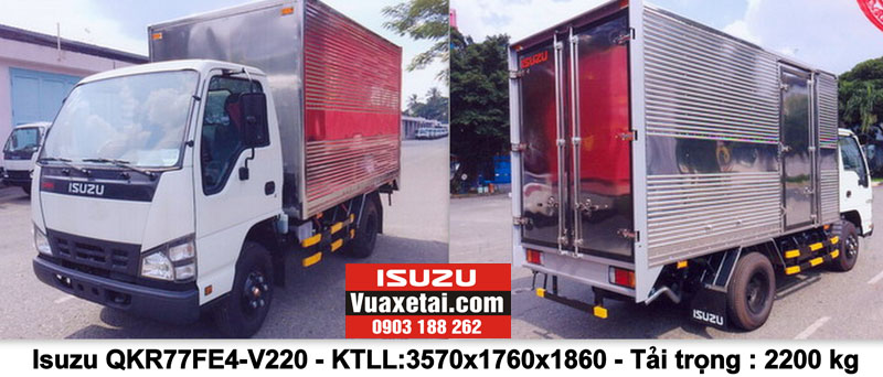 isuzu_qkr77fe4_v220_thùng_kín_giảm_giá_tháng_7/2018