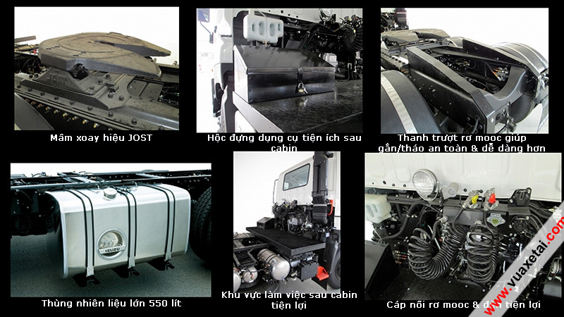 ngoại thất đầu kéo isuzu 2