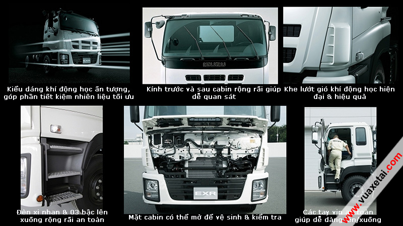 ngoại thất đầu kéo isuzu 1