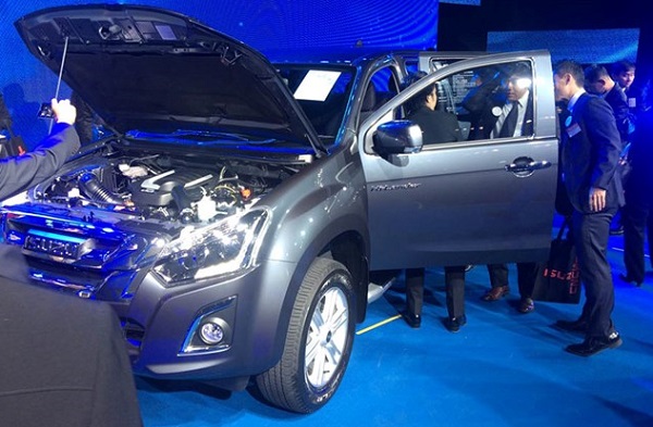 Isuzu có phần đầu trông khá