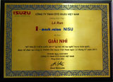 trạm bảo h&agrave;nh isuzu