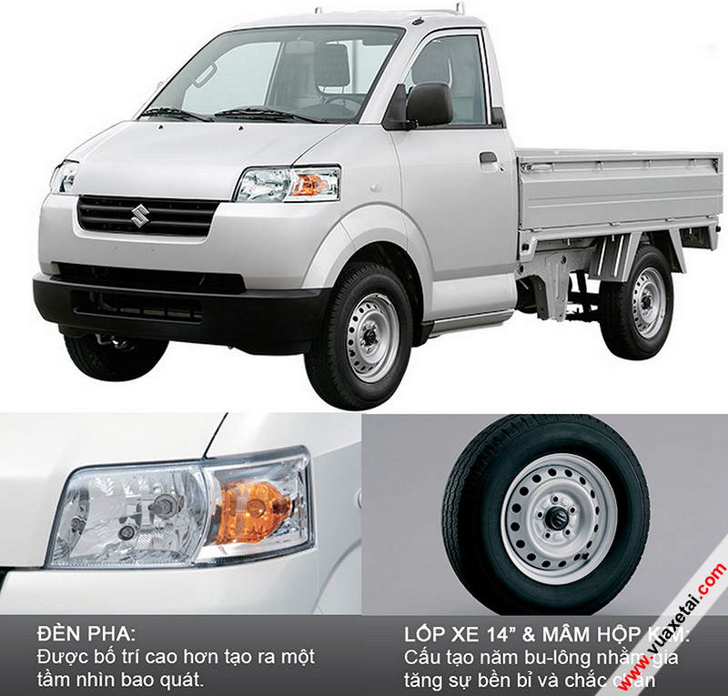 ngoại thất suzuki pro 7 ta