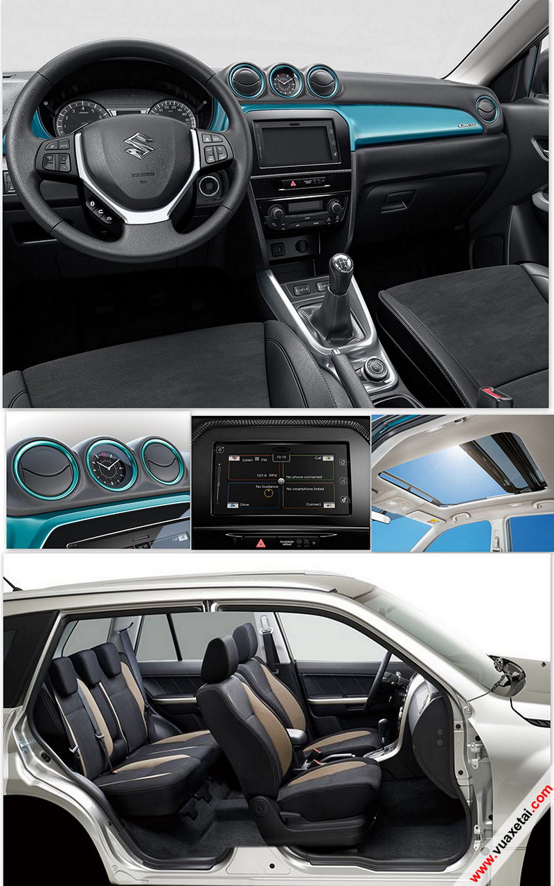 nội thất suzuki vitara 2015 tinh tế sang trọng