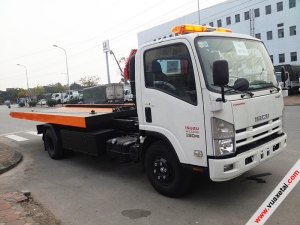 Xe cứu hộ Isuzu 5 tấn dạng thùng trượt