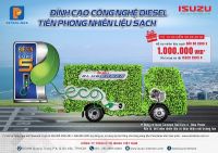 Khuyến mại dầu Diesel Euro 5 khi mua xe tải isuzu tháng 3/2018