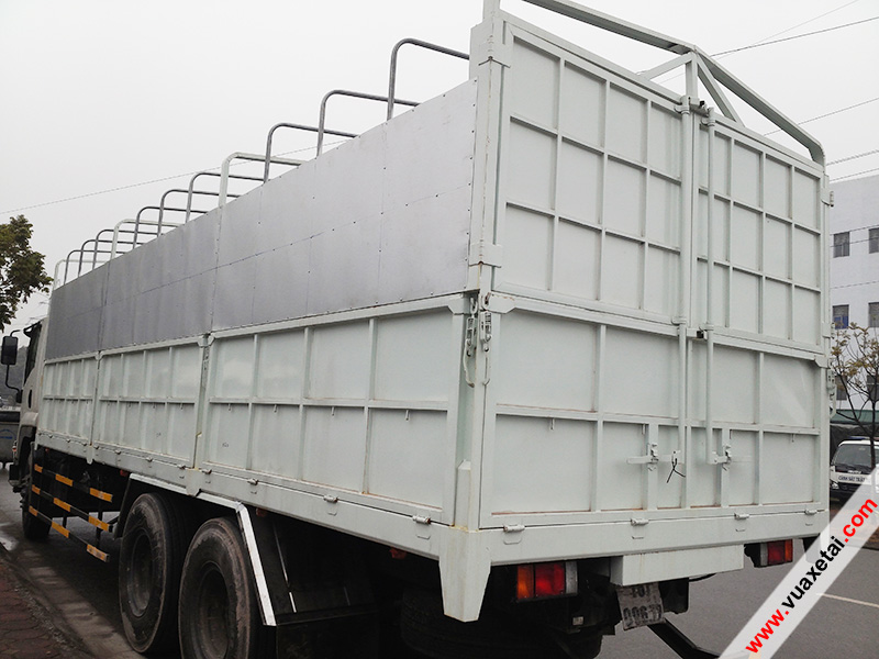 isuzu 15 tấn ngắn thùng bạt 1 lớp